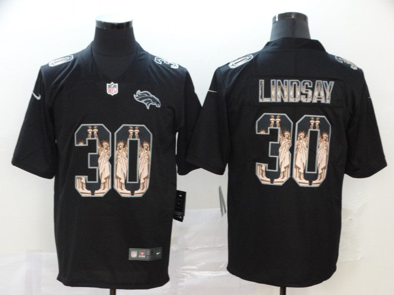 Adult Denver Broncos Phillip Lindsay NO.30 Football Jerseys