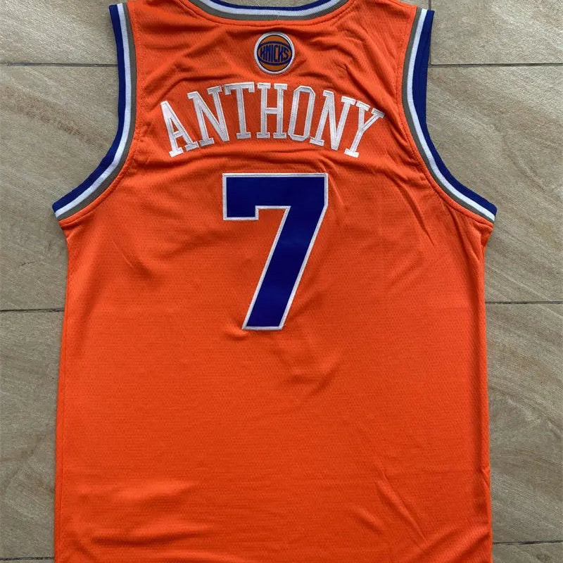 New York Knicks Anthony NO.7 Basketball Jersey