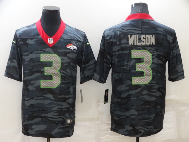 Adult Denver Broncos Russell Wilson NO.3 Football Jerseys