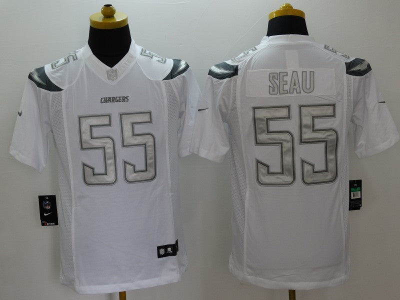 Adult Los Angeles Chargers Junior Seau NO.55 Football Jerseys