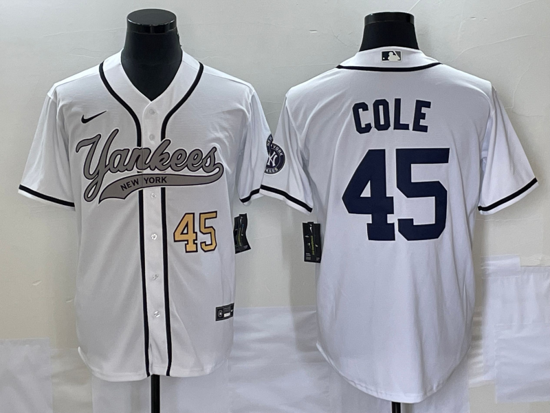 Men/Women/Youth New York Yankees Gerrit Cole NO.45 baseball Jerseys