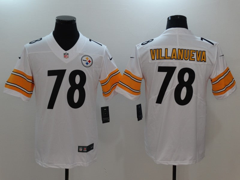 Adult Pittsburgh Steelers Alejandro Villanueva NO.78 Football Jerseys