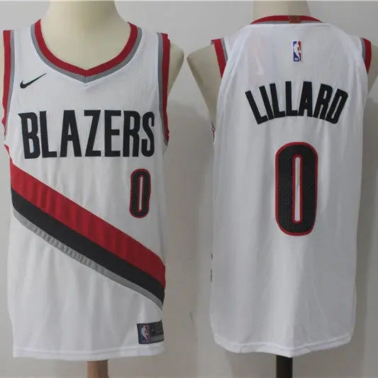Portland Trail Blazers Damian Lillard NO.0 Basketball Jersey
