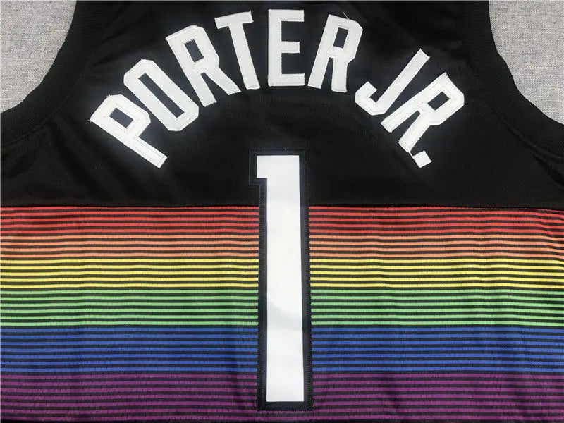 Denver Nuggets Porter JR. NO.1 Basketball Jersey
