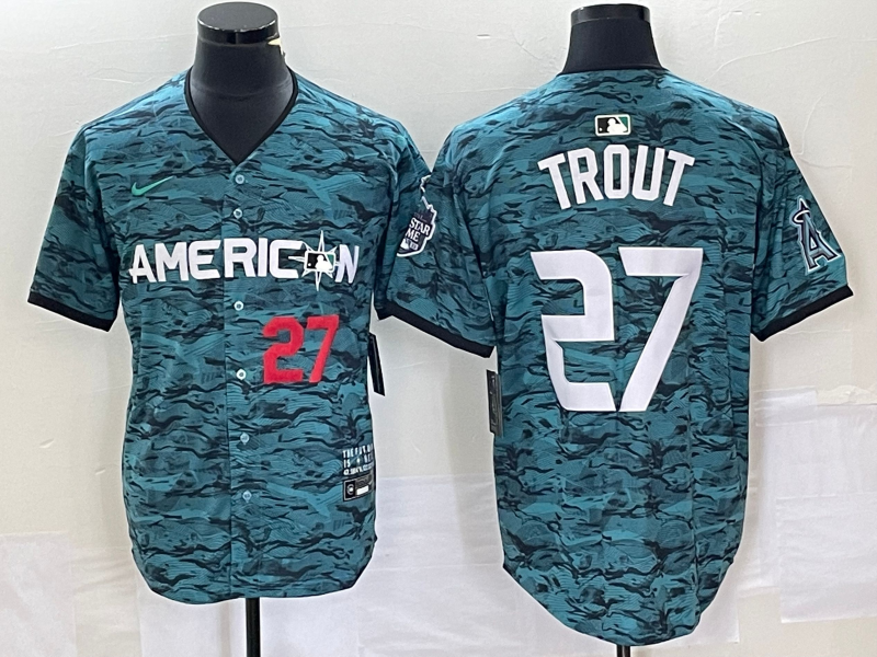 Men/Women/Youth Los Angeles Angels Mike Trout #27 baseball Jerseys