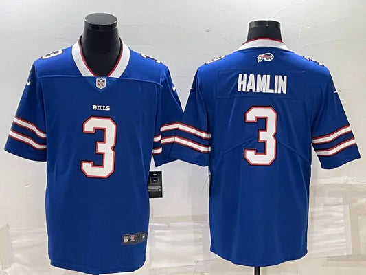 Adult Buffalo Bills Damar Hamlin NO.3 Football Jerseys