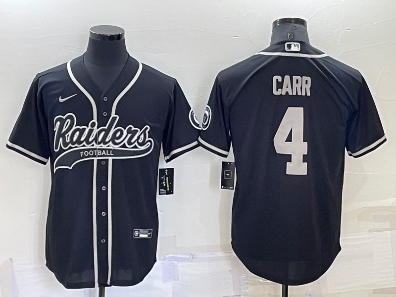 Adult Oakland Raiders Derek Carr NO.4 Football Jerseys