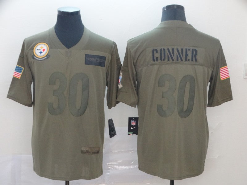 Adult Pittsburgh Steelers James Conner NO.30 Football Jerseys