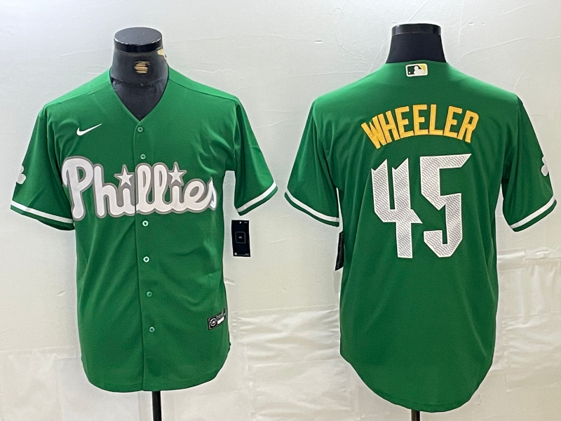 Men/Women/Youth Philadelphia Phillies Zack Wheeler #45 baseball Jerseys