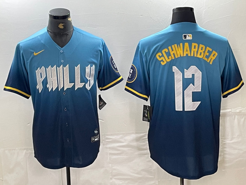 Men/Women/Youth Philadelphia Phillies Kyle Schwarber #12 baseball Jerseys