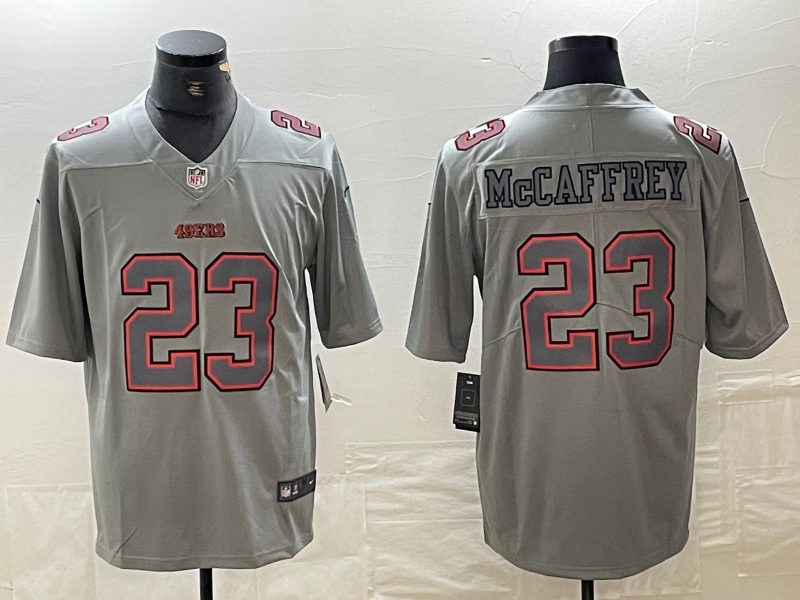 New arrival Adult San Francisco 49ers Christian McCaffrey NO.23 Football Jerseys
