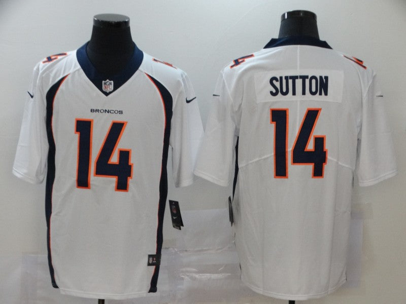 Adult Denver Broncos Courtland Sutton NO.14 Football Jerseys