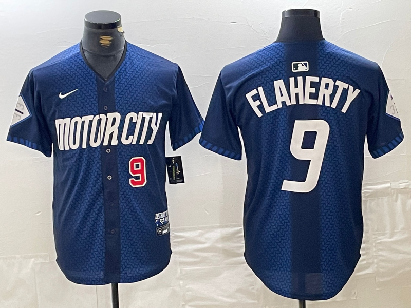 Men/Women/Youth Detroit Tigers Jack Flaherty NO.9 baseball Jerseys