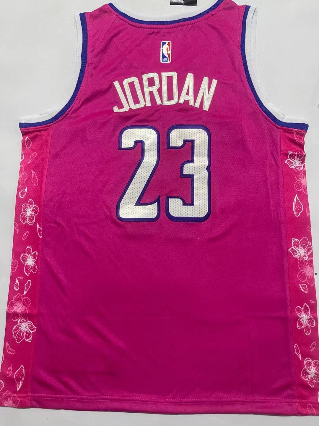 Men's Michael Jordan - Washington Wizzards #23 Jersey pink S-2XL