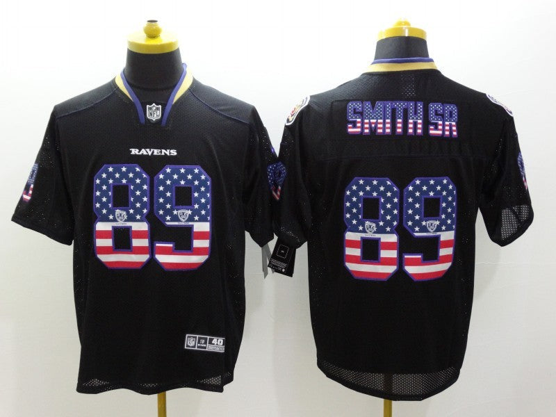 Adult Baltimore Ravens Steve Smith Sr. NO.89 Football Jerseys