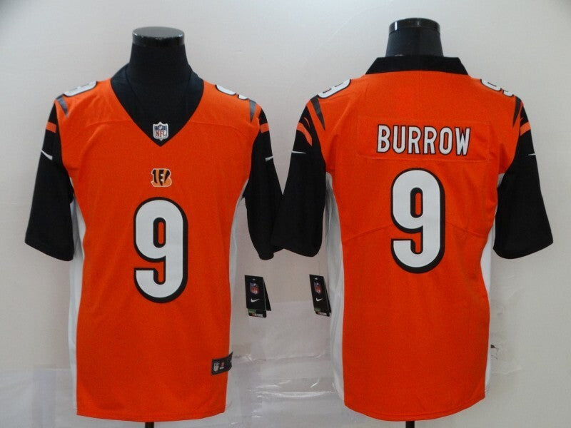 Cincinnati Bengals Joe Burrow NO.9 Salute To Service Football Jerseys