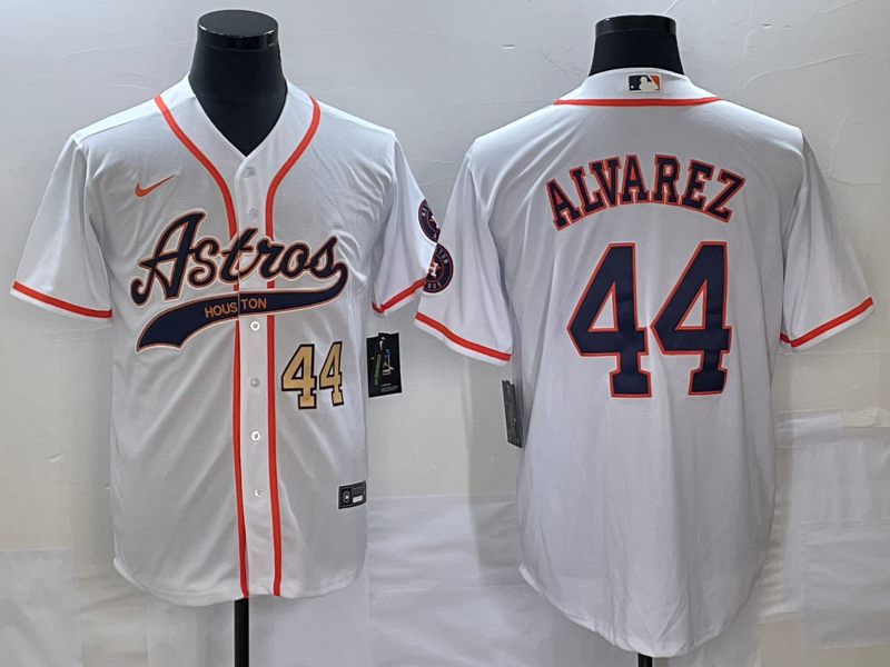 Men/Women/Youth Houston Astros Yordan Álvarez #44 baseball Jerseys