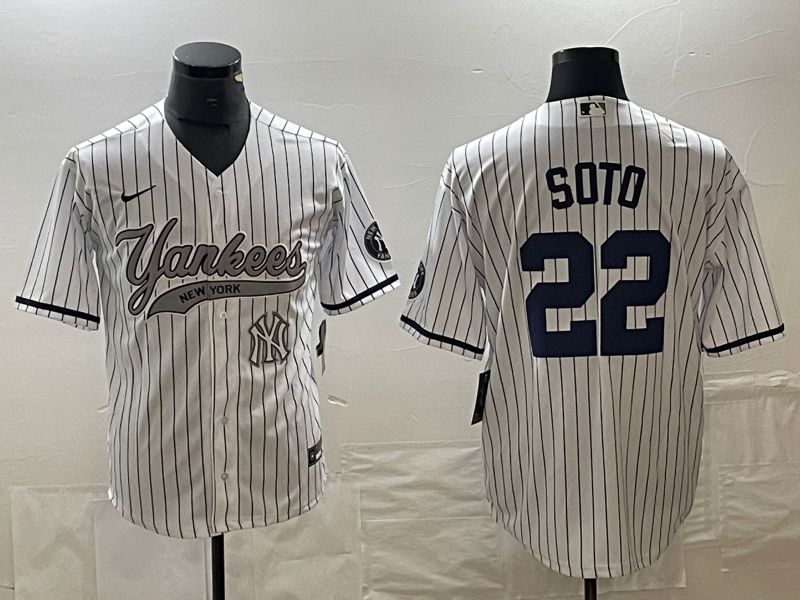 Men/Women/Youth New York Yankees Juan Soto NO.22 baseball Jerseys