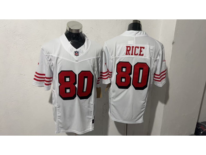 Adult San Francisco 49ers Jerry Rice No.80 Football Jerseys