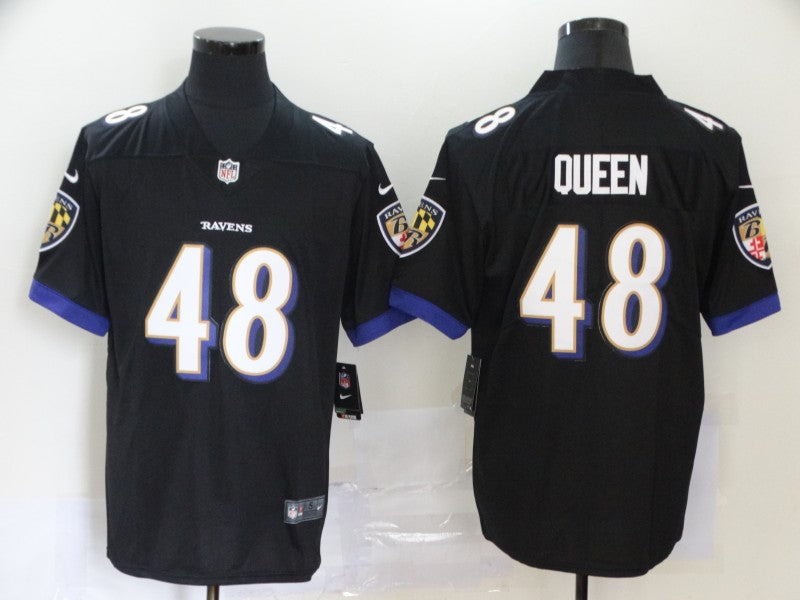 Adult Baltimore Ravens Patrick Queen NO.48 Football Jerseys