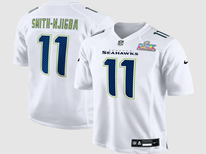 Super Bowl Adult Seattle Seahawks Jaxon Smith-Njigba NO.11 Football Jerseys