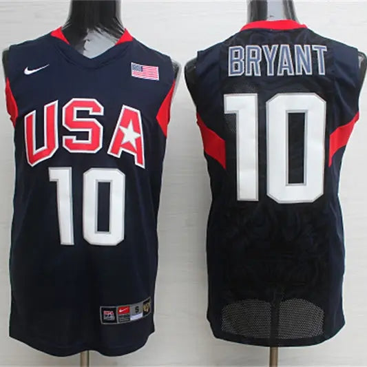 Los Angeles Lakers US deam team Kobe Bryant NO.10 Basketball Jersey
