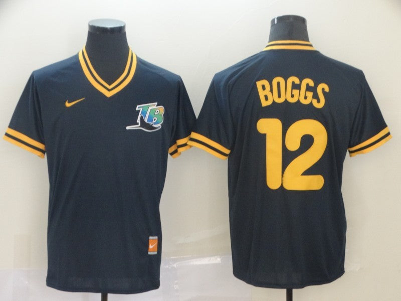 Men/Women/Youth Tampa Bay Rays Wade Boggs NO.12 baseball Jerseys
