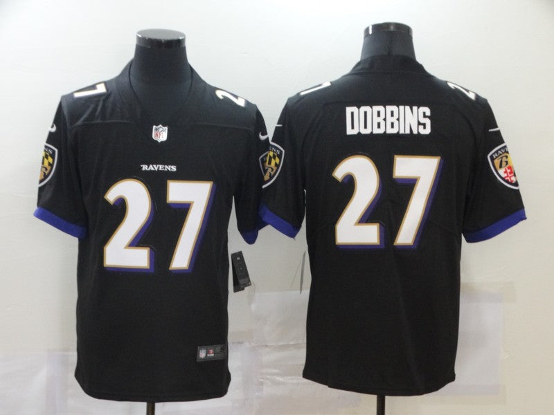 Adult Baltimore Ravens J. K. Dobbins NO.27 Football Jerseys