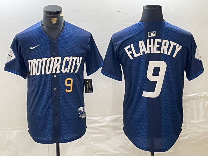 Men/Women/Youth Detroit Tigers Jack Flaherty NO.9 baseball Jerseys