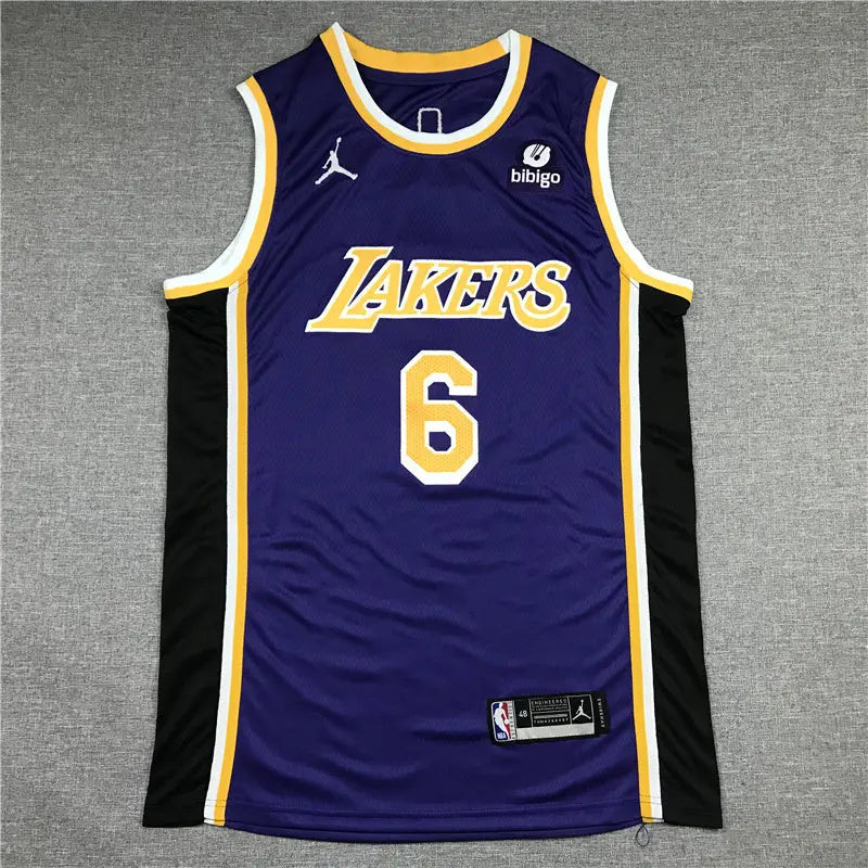 Los Angeles Lakers Lebron James NO.6 Basketball Jersey