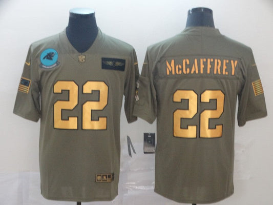 Adult Carolina Panthers Christian McCaffrey NO.22 Football Jerseys