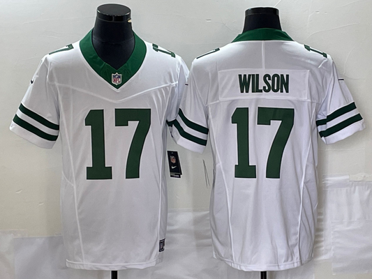 New arrival Adult New York Jets Garrett Wilson NO.17 Football Jerseys