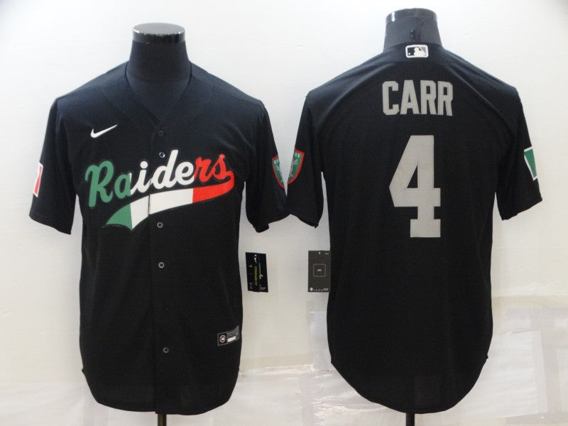 Adult Oakland Raiders Derek Carr NO.4 Football Jerseys
