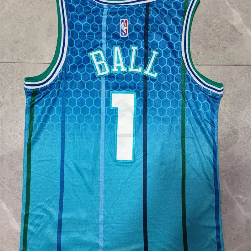 Charlotte Hornets LiAngelo Ball NO.1 Basketball Jersey