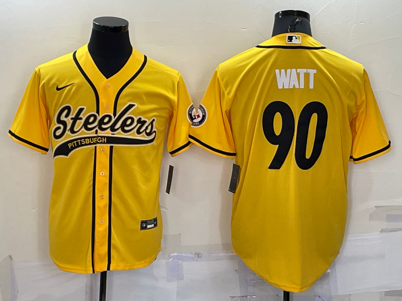 Adult Pittsburgh Steelers T. J. Watt NO.90 Football Jerseys