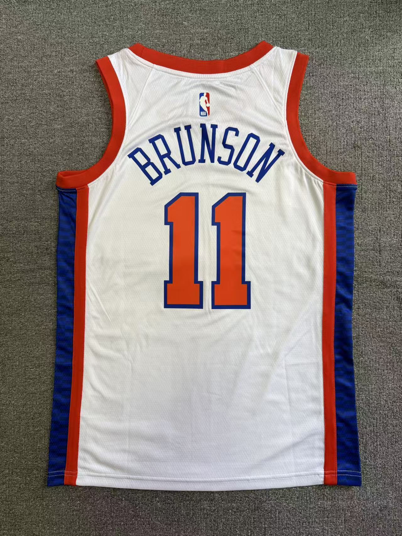 2026 New Season New York Knicks Jalen Brunson NO.11 Basketball Jersey city version