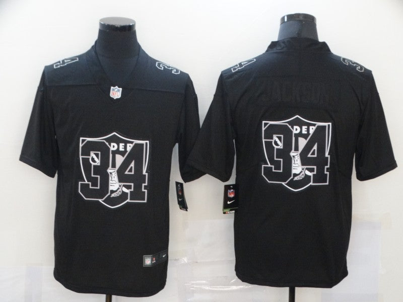 Adult Oakland Raiders Bo Jackson NO.34 Football Jerseys