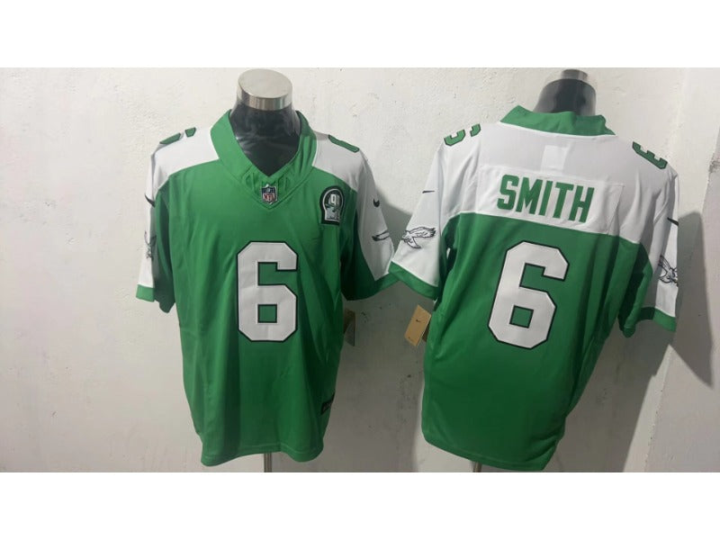 Adult Philadelphia Eagles DeVonta Smith NO.6 Football Jerseys