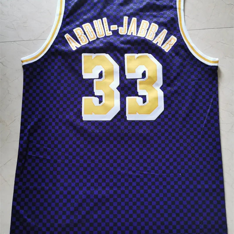 Los Angeles Lakers Kareem Abdul-Jabbar NO.33 Basketball Jersey