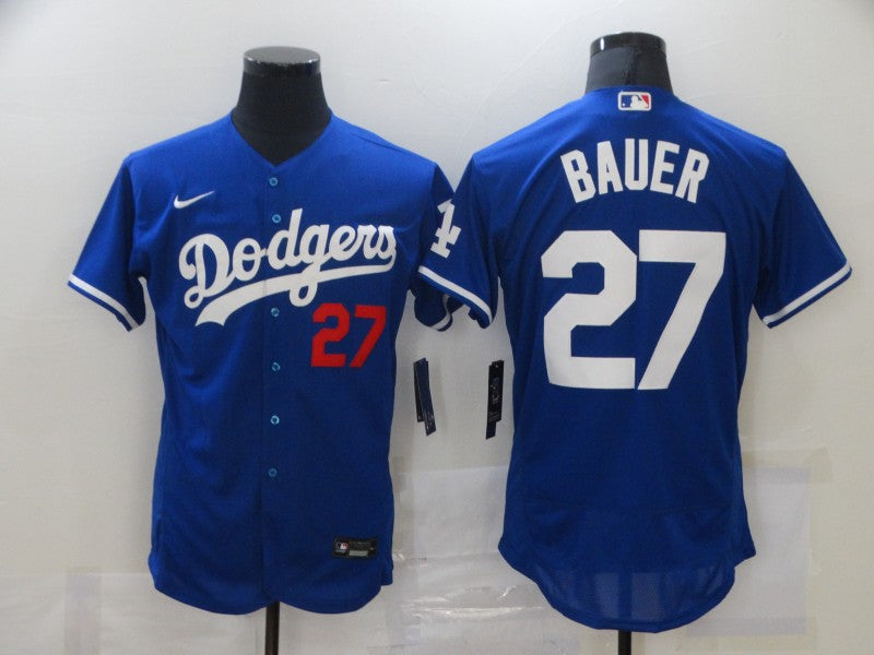 Men/Women/Youth Los Angeles Dodgers Trevor Bauer #27 baseball Jerseys