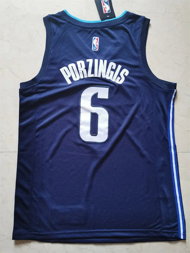 Dallas Mavericks Kristaps Porzingis NO.6 Basketball Jersey