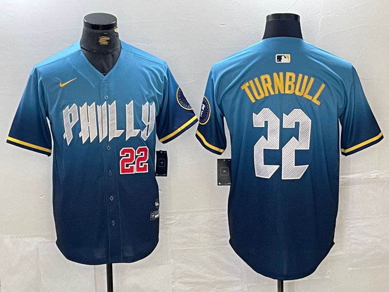 Men/Women/Youth Philadelphia Phillies Spencer Turnbull #22 baseball Jerseys