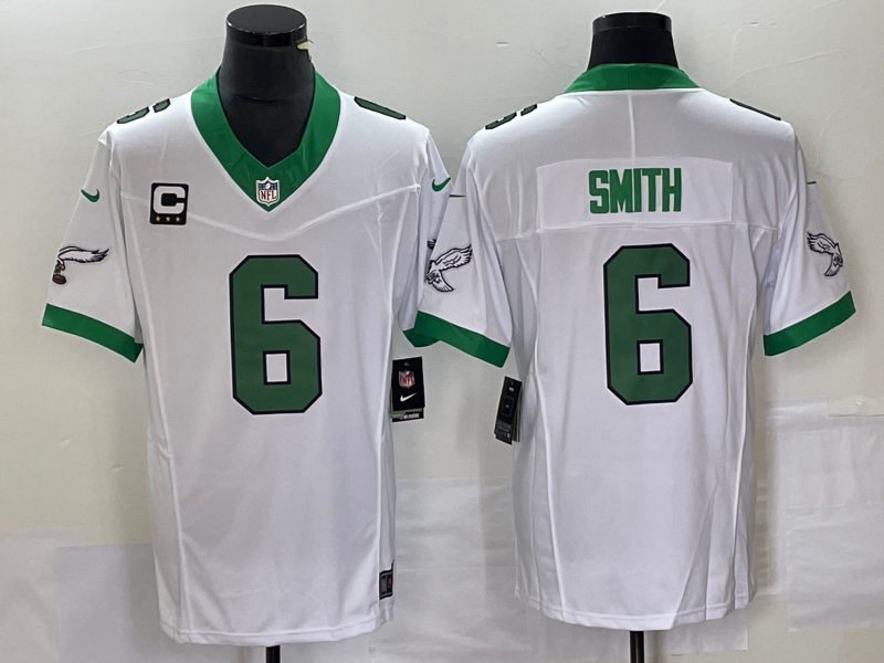 Adult 2023-2024 season Philadelphia Eagles DeVonta Smith NO.6 Football Jerseys