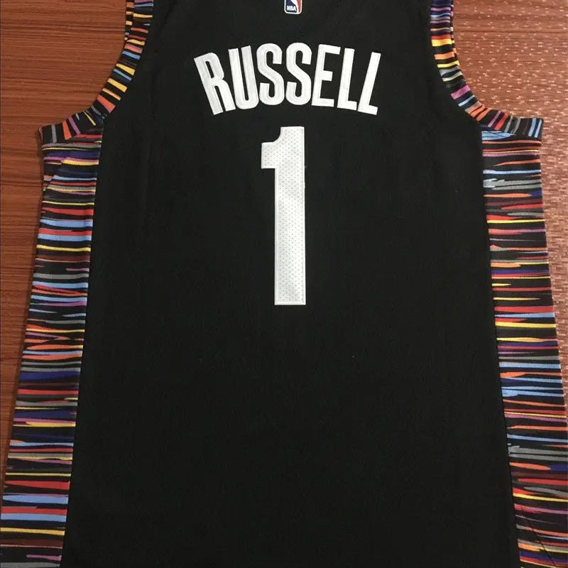 Brooklyn Nets D'Angelo Russell NO.1 Basketball Jersey