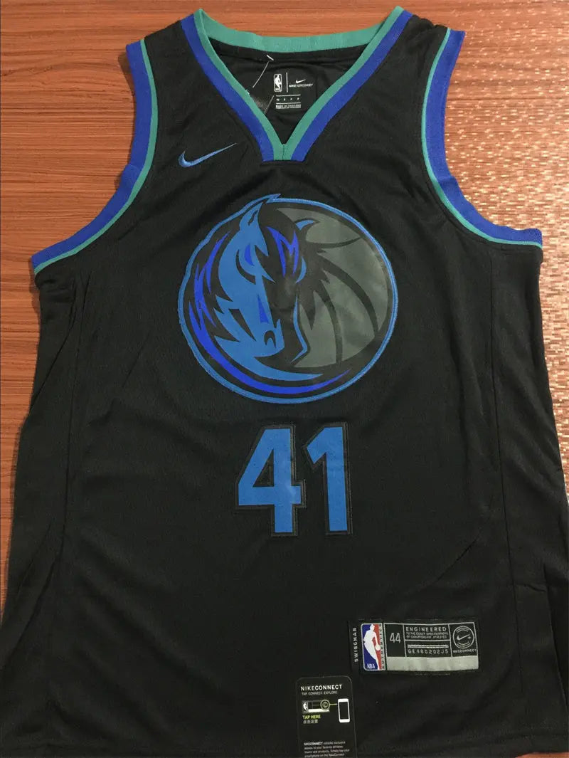 Dallas Mavericks Dirk Nowitzki NO.41 Basketball Jersey