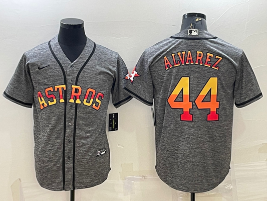 Men/Women/Youth Houston Astros Yordan Álvarez #44 baseball Jerseys
