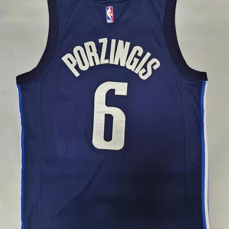 Dallas Mavericks Kristaps Porzingis NO.6 Basketball Jersey