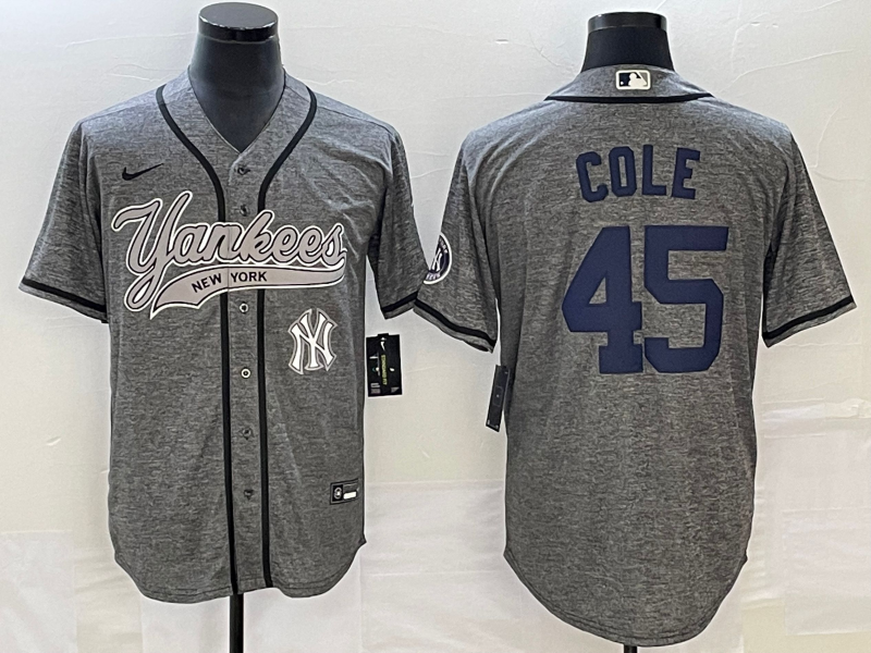 Men/Women/Youth New York Yankees Gerrit Cole NO.45 baseball Jerseys