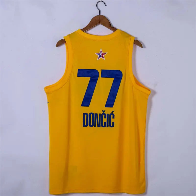 Dallas Mavericks Luka Don?i? NO.77 Basketball Jersey