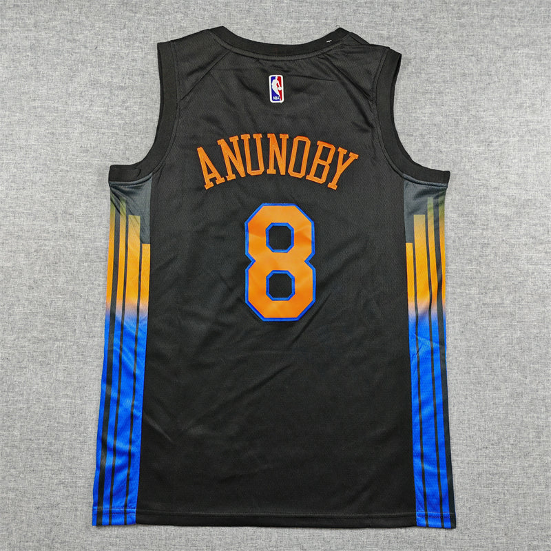 New York Knicks OG Anunoby swingman jerseys S-2XL 2026 city version